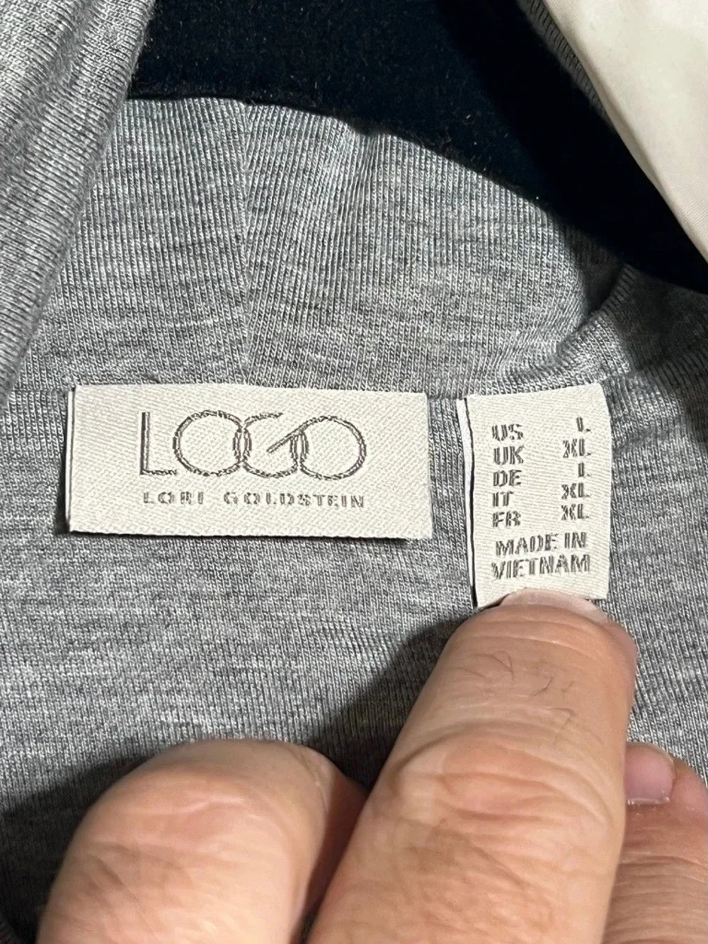 LOGO by Lori Goldstein subtle light hem